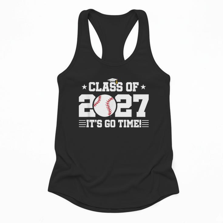Back To School 2027 Baseball 2027 Graduation Class Of 2027 Flowy Tank