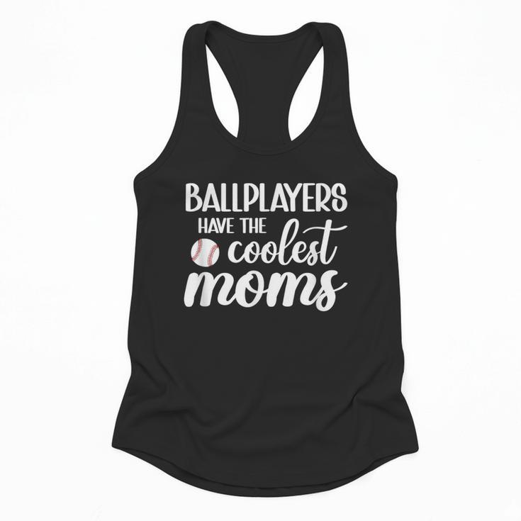 Ballplayers Have The Coolest Moms Baseball Mom Flowy Tank