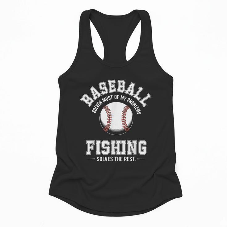 Baseball & Fishing Flowy Tank