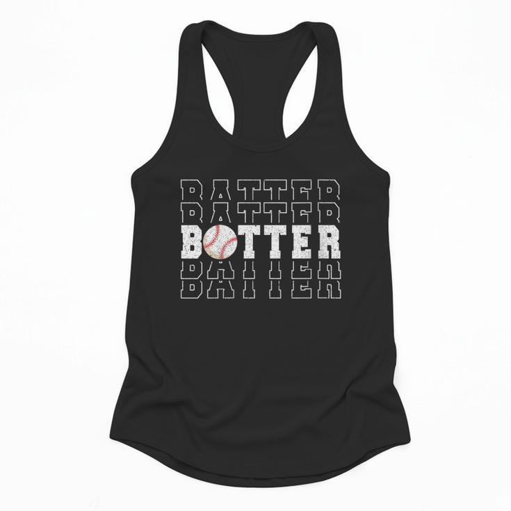 Baseball Batter Team Player Sport Lover Family Friends Fans Flowy Tank