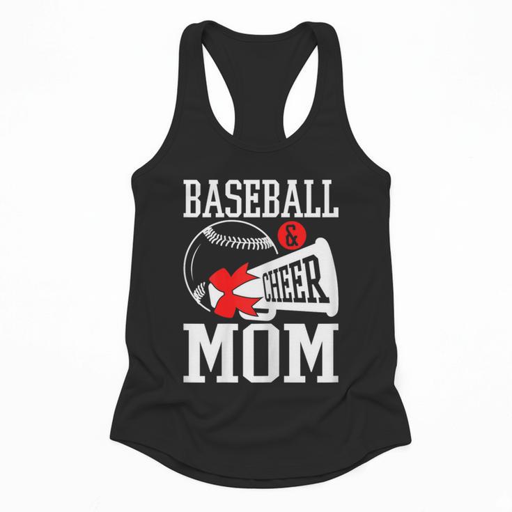 Baseball Cheer Mom Cheerleading Cheerleader Baseball Mom Flowy Tank