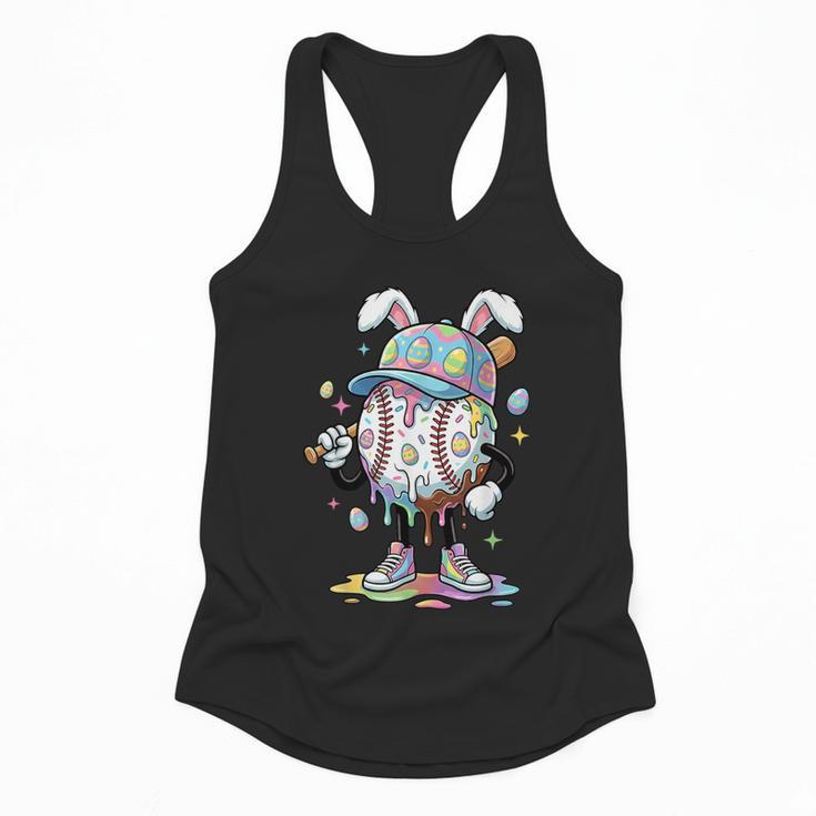 Baseball Drip Ice Cream Apparel Youth Boy Easter Day Flowy Tank
