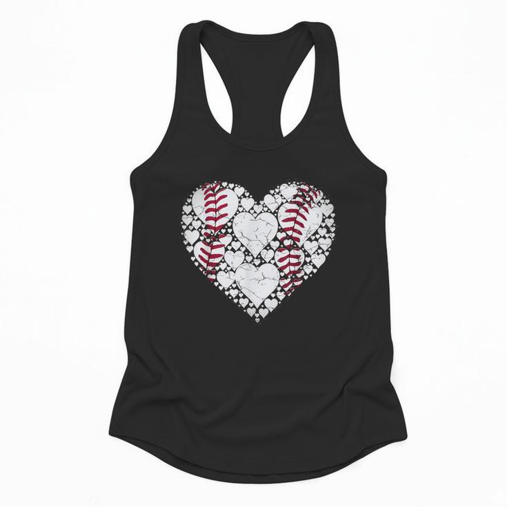 Baseball Heart Love Game Sports Fan Game Day Flowy Tank