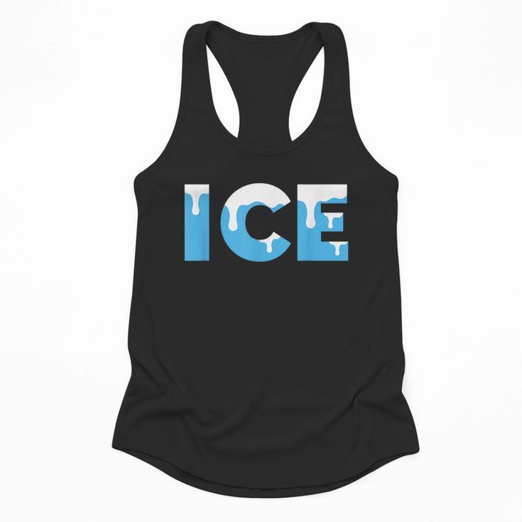 Baseball ICE Ice Cream Drip Baseball Drip Baseball Flowy Tank