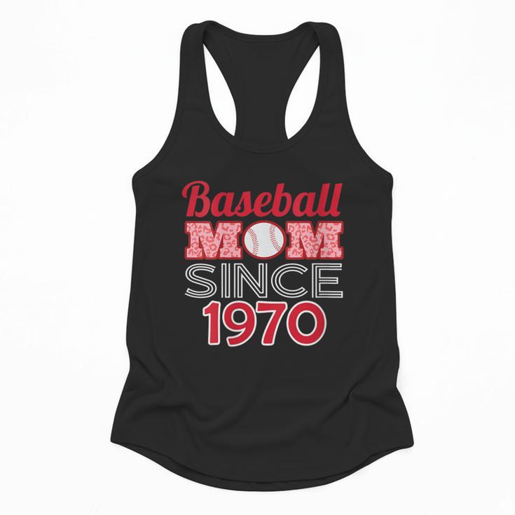Baseball Mom Since 1970 Flowy Tank