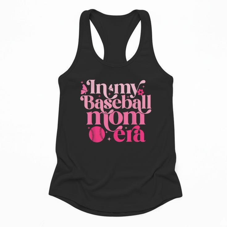 In My Baseball Mom Era Retro Mom Life Mother's Day 2024 Flowy Tank