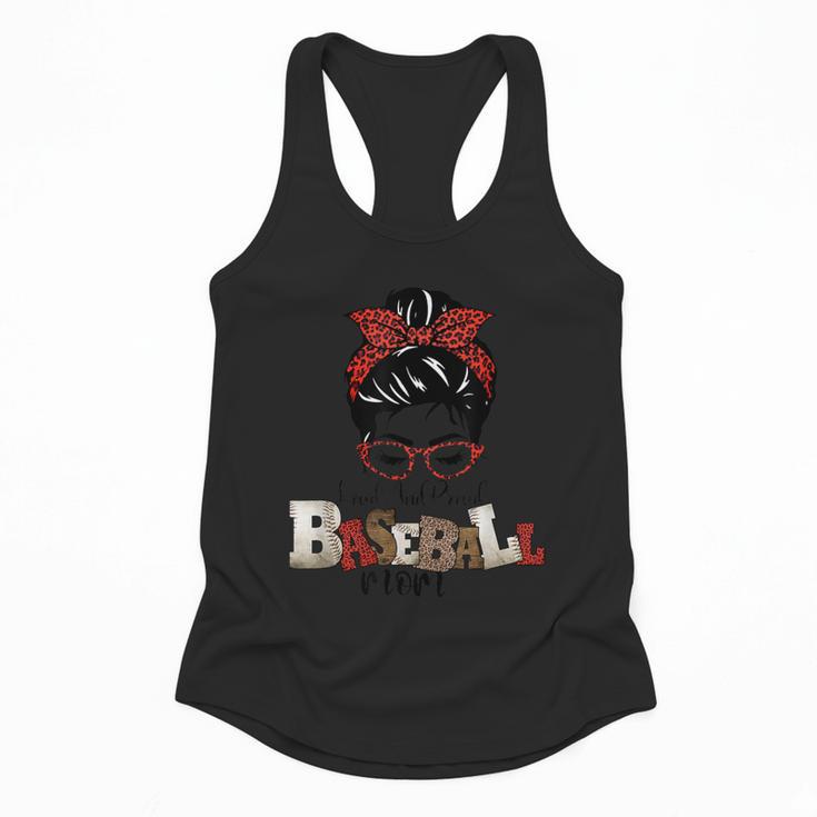I Am Baseball Mom Flowy Tank