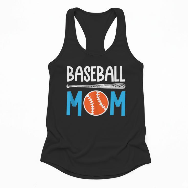 Baseball Mom Leopard Print Baseball Mama Women Mother's Day Flowy Tank
