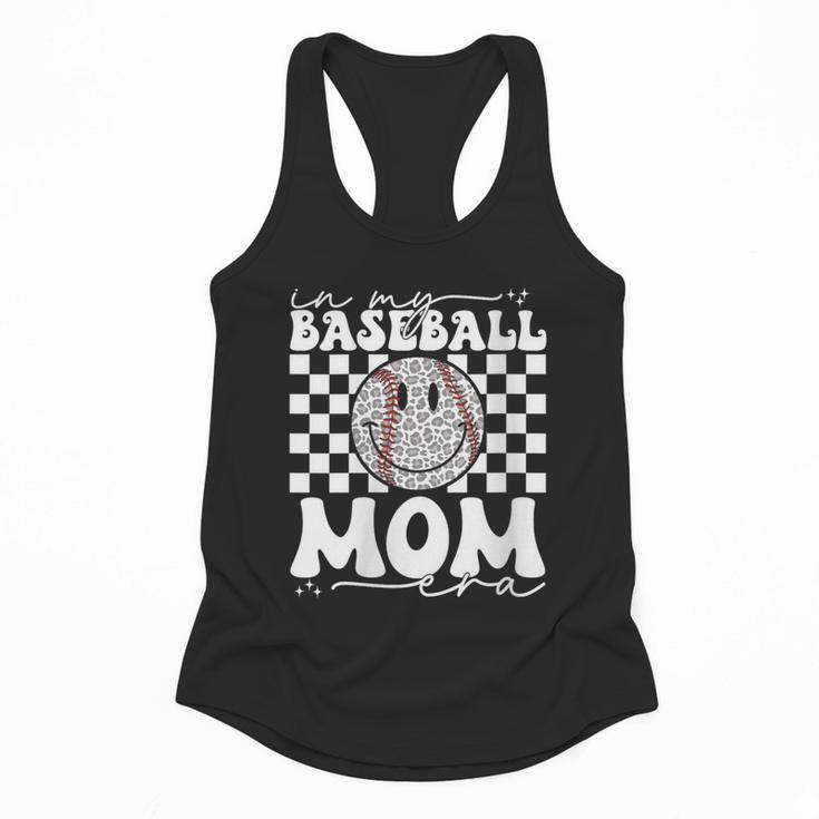 In My Baseball Mom Mama Era Leopard Mom Baseball Flowy Tank