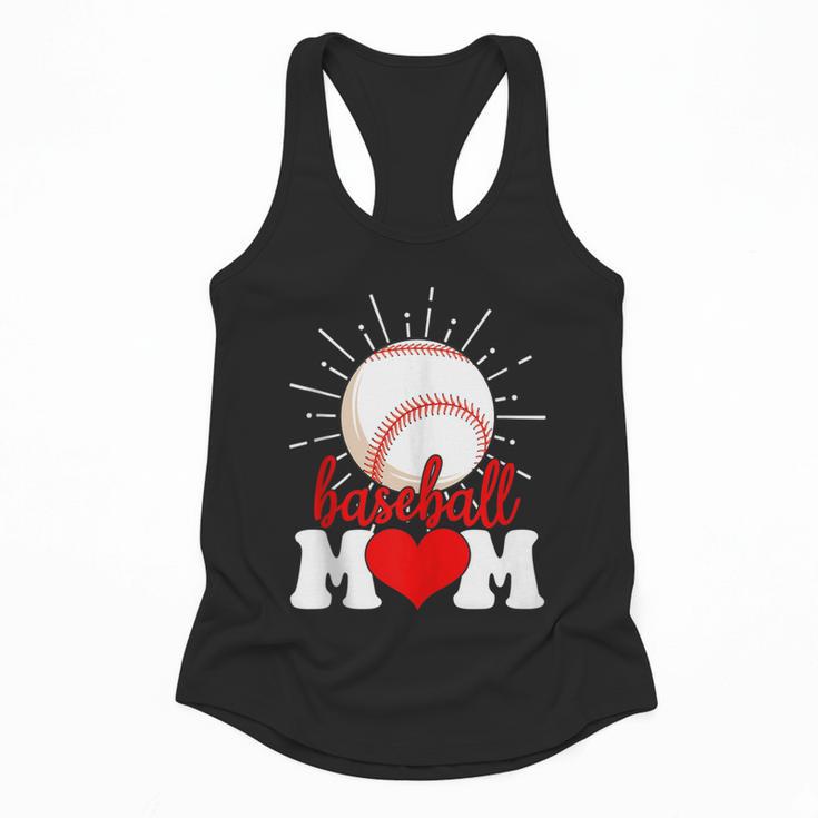 Baseball Mom Mama Mother's Day Sport Lover Flowy Tank