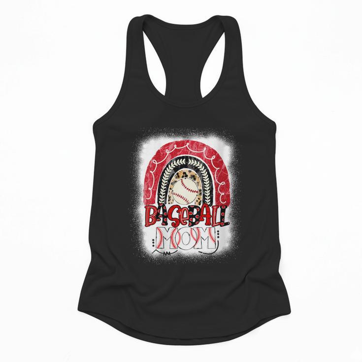 Baseball Mom Rainbow Boho Mommy Flowy Tank