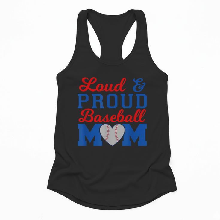 Baseball Mom Tee Loud & Proud Baseball Mom Flowy Tank