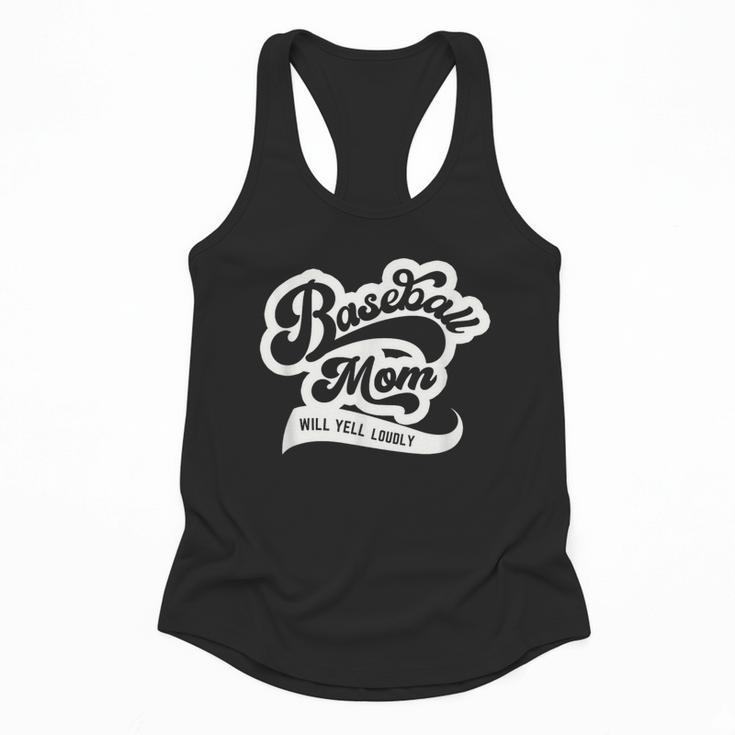 Baseball Mom Will Yell Loudly Flowy Tank