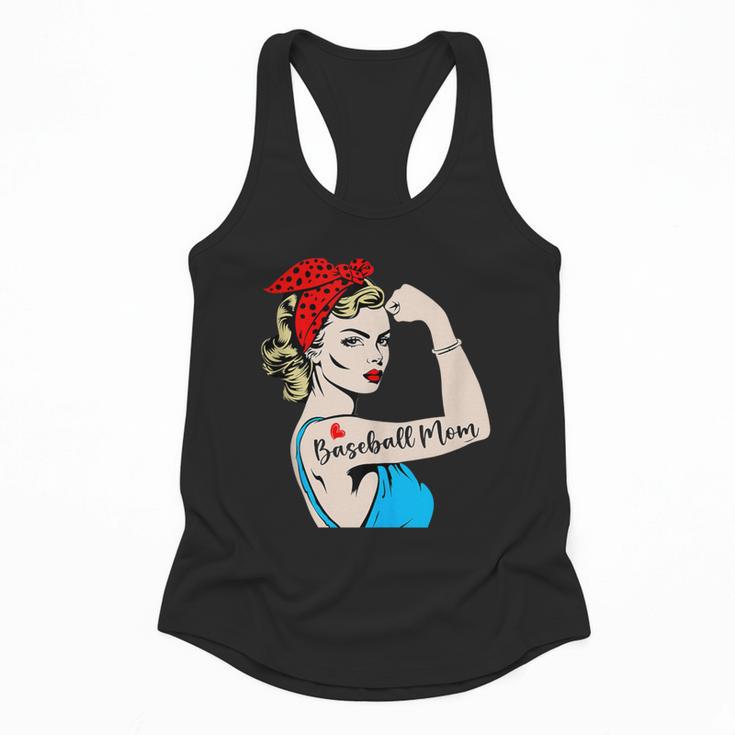 Baseball Mom Woman Baseball Sport Lover Flowy Tank