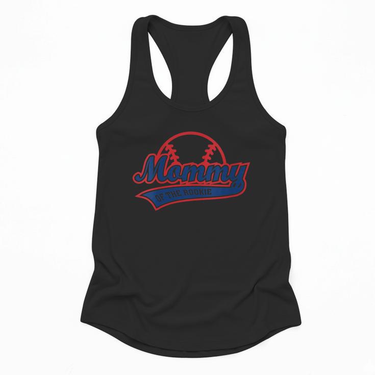 Baseball Mommy Of The Rookie Mom Birthday Baseball Flowy Tank