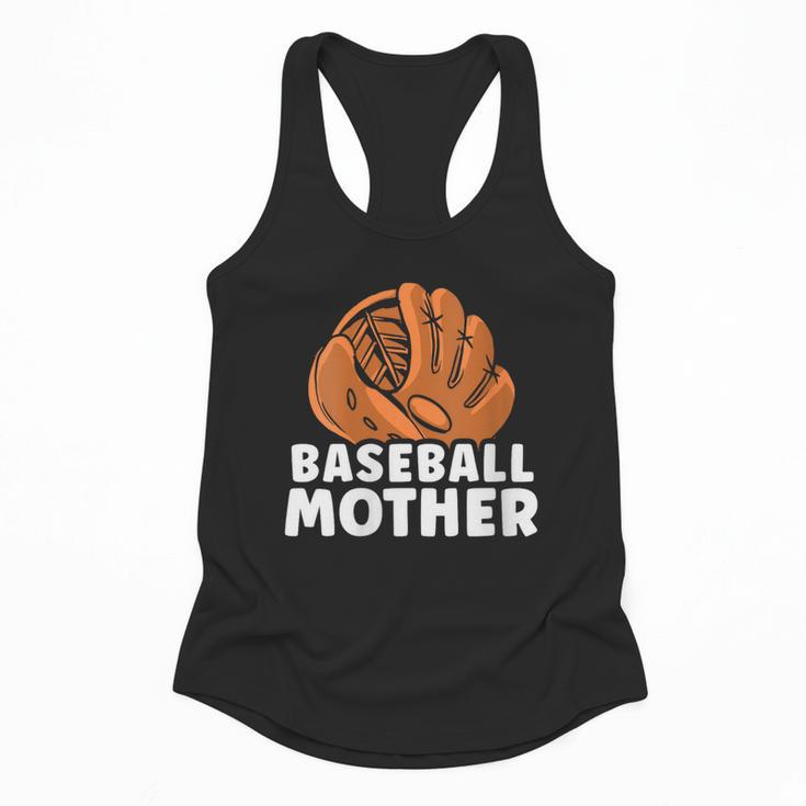 Baseball Mother Lover Baseballer Player Match Baseball Mom Flowy Tank