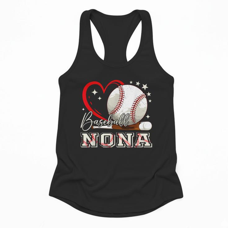 Baseball Nona Family Matching Cute Baseball Lover Flowy Tank