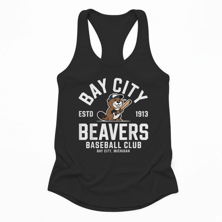 Bay City Beavers Baseball Club Estd 1913 Flowy Tank