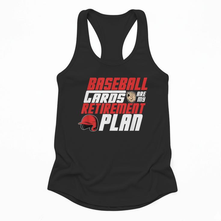Cards Collector Baseball Cards Are My Retirement Plan Flowy Tank