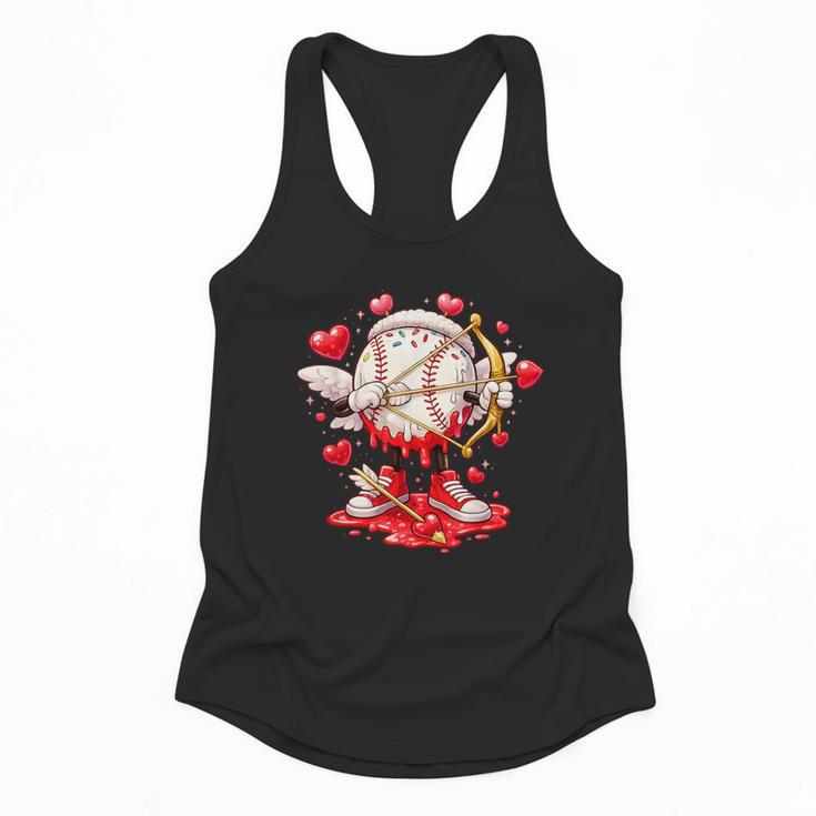 Cupid Baseball Drip Icecream Apparel Youth Boy Valentine Flowy Tank