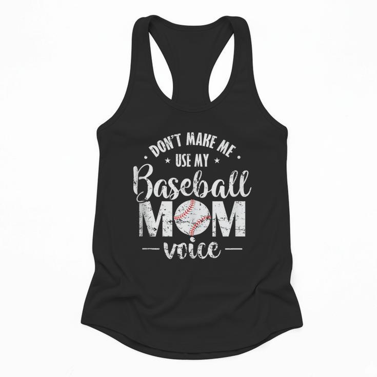 Don't Make Me Use My Baseball Mom Voice Flowy Tank