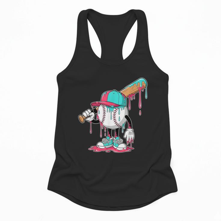 Drip Baseball For Boys Ice Cream Drip Youth Boys Sprinkles Flowy Tank