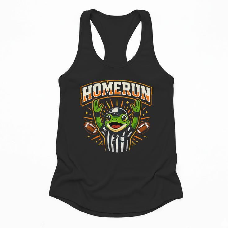 Football Referee Touchdown Baseball Homerun Frog Flowy Tank