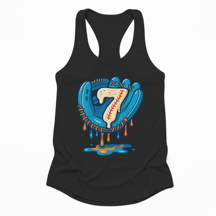 Ice Cream Baseball Glove 7th Birthday Edition Flowy Tank