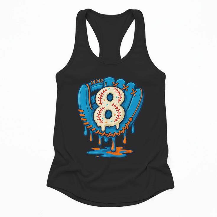 Ice Cream Baseball Glove 8th Birthday Edition Flowy Tank