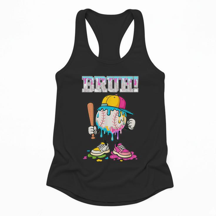 Ice Cream Drip Baseball Bruh Baseball Drip Boy Youth Flowy Tank