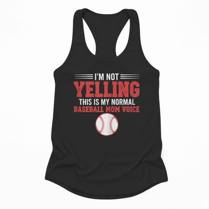 I'm Not Yelling This Is My Normal Baseball Mom Voice Flowy Tank