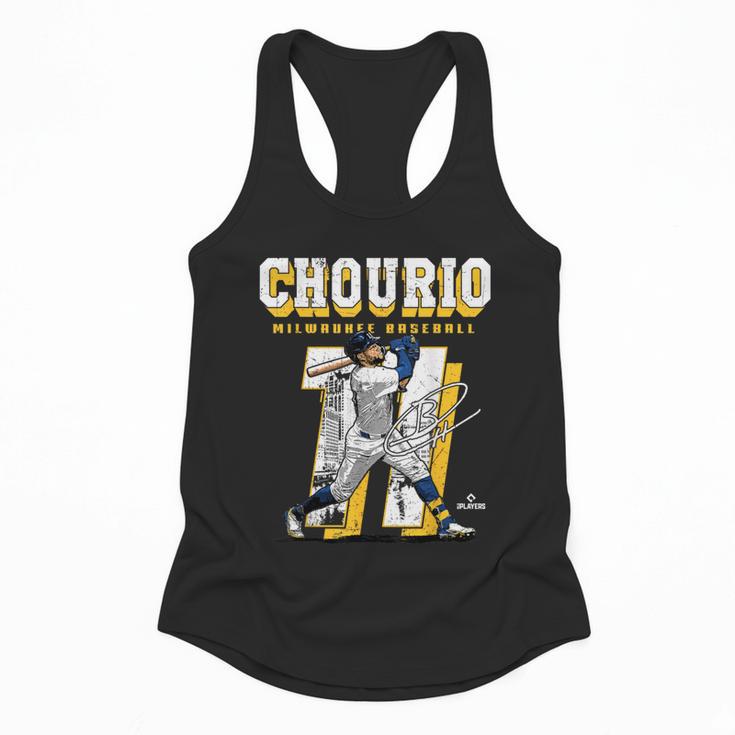 Jackson Chourio Milwaukee MLB Baseball Player MLBJCH201M Flowy Tank