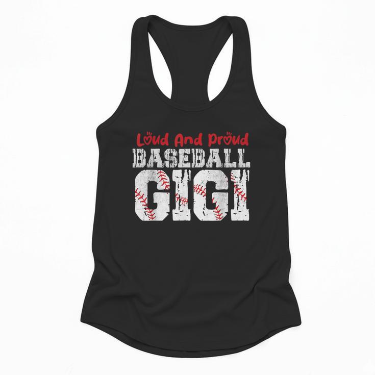 Loud And Proud Baseball Gigi Baseball Mom Flowy Tank