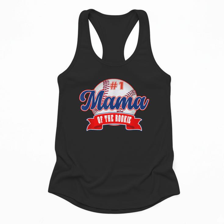 Mama Rookie Of Year 1st Birthday Baseball Theme Matching Flowy Tank