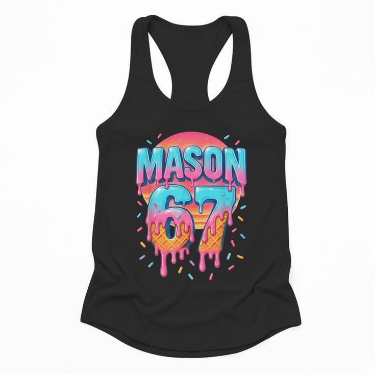 Mason 67 Costume Ice Cream Baseball Drip 6 7 Meme Six Seven Flowy Tank