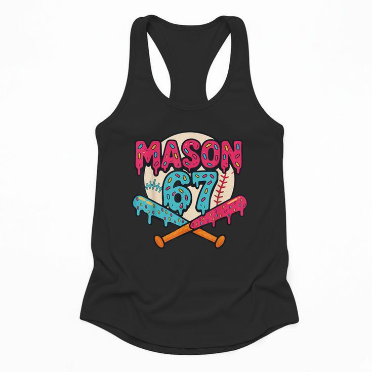 Mason 67 Ice Cream Drip Baseball Meme Graphics Flowy Tank