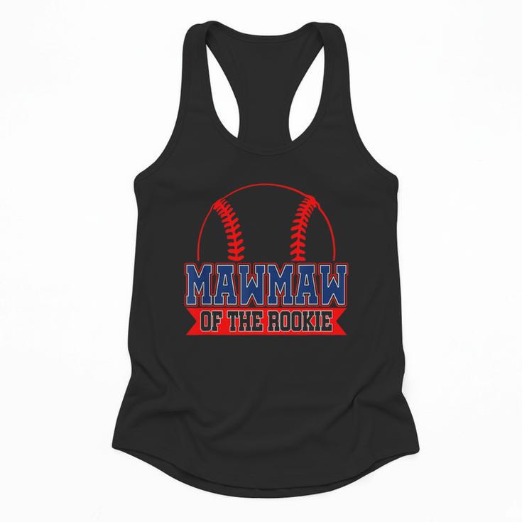 Mawmaw Rookie Of Year 1st Birthday Baseball Theme Matching Flowy Tank