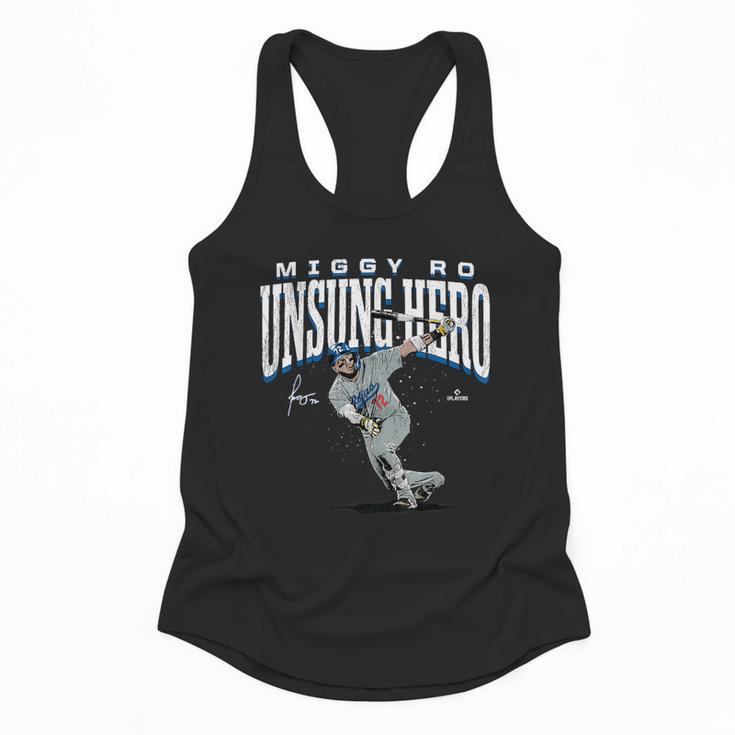 Miguel Rojas Unsung Hero Los Angeles Baseball MLBPA Flowy Tank