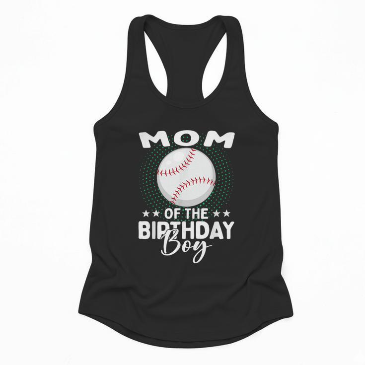 Mom Of The Birthday Boy Baseball Player Birthday Flowy Tank