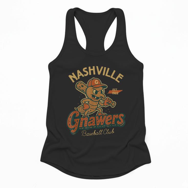 Nashville Gnawers Retro Minor League Baseball Flowy Tank