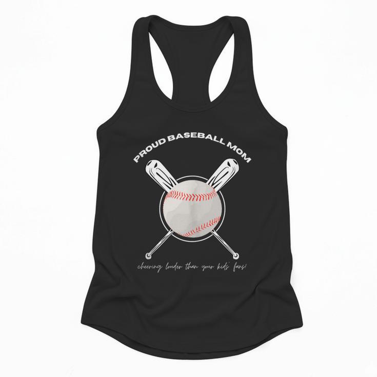PROUD BASEBALL MOM Flowy Tank