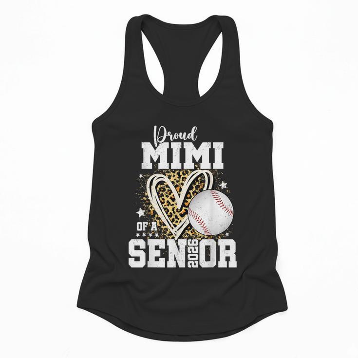 Proud Mimi Of A 2026 Senior Baseball Graduation Leopard Flowy Tank