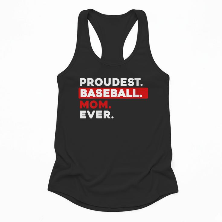 Proudest Baseball Mom Ever Flowy Tank