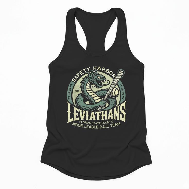 Safety Harbor Leviathans Retro Baseball Monster Flowy Tank