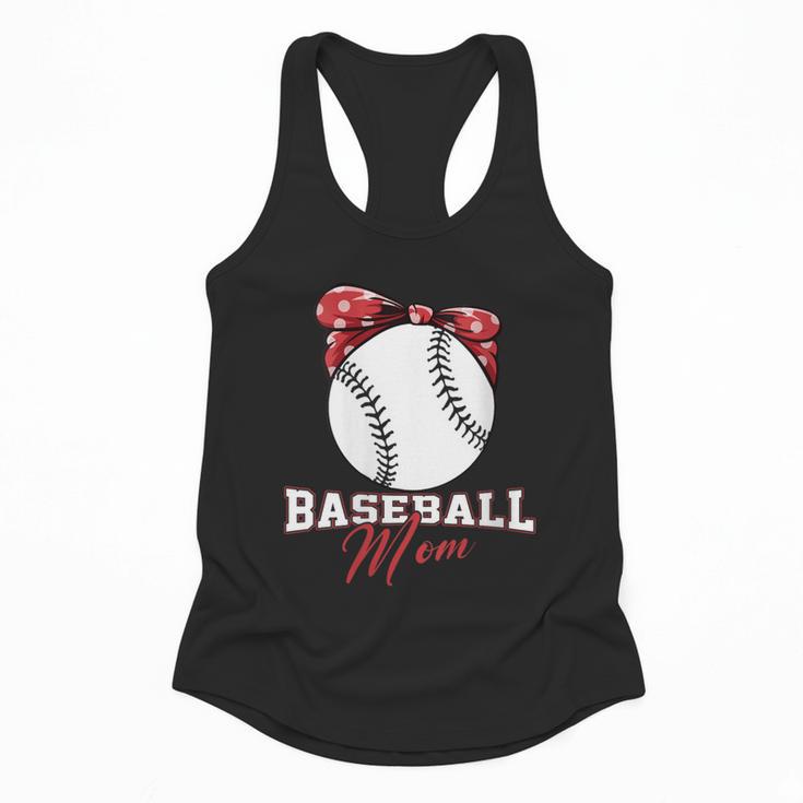 Softball Baseball Mom Floral Tee Mother's Day Flowy Tank