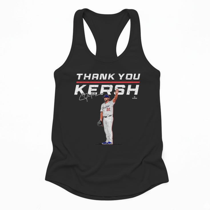 Thank You Kersh Clayton Kershaw Los Angeles Baseball MLBPA Flowy Tank