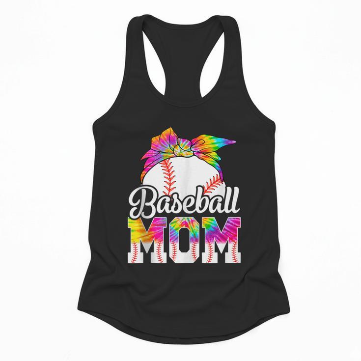 Tie Dye Baseball Mom Baseball Mama Sport Mother's Day Flowy Tank Tie Dye Baseball Mom Baseball Mama Sport Mother's Day Flowy Tank