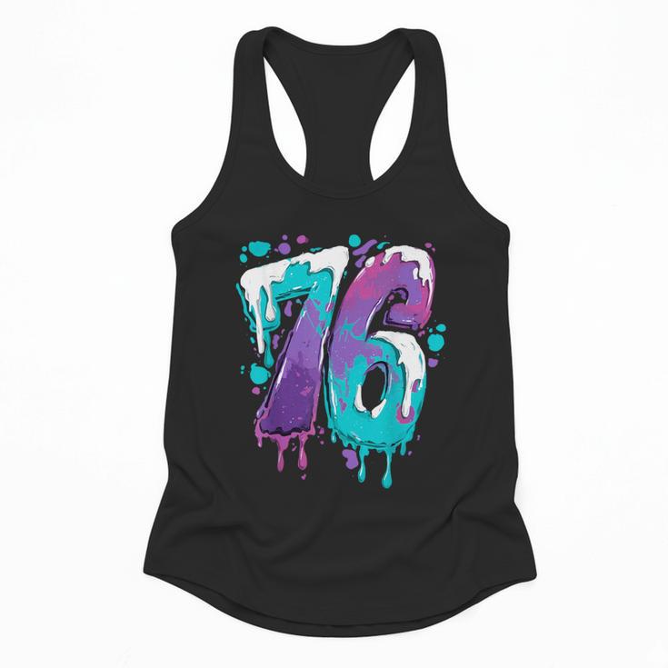 Vintage Baseball 76 Number Flowy Tank