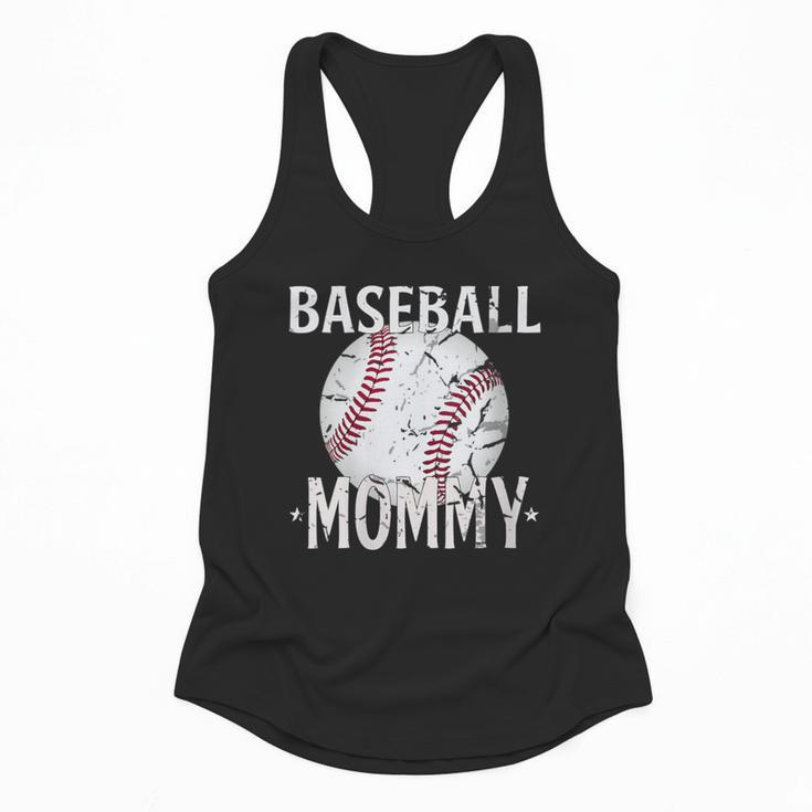 Vintage Baseball Mommy Mother's Day Sports Lover Mom Flowy Tank Vintage Baseball Mommy Mother's Day Sports Lover Mom Flowy Tank