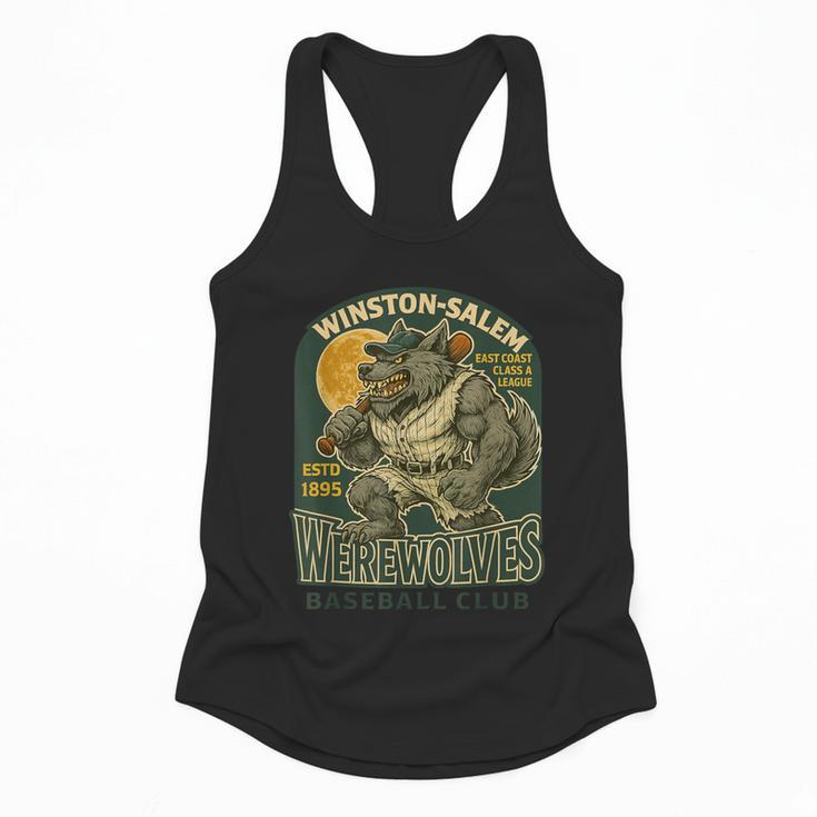 Winston-Salem Werewolves Minor League Baseball Club Flowy Tank
